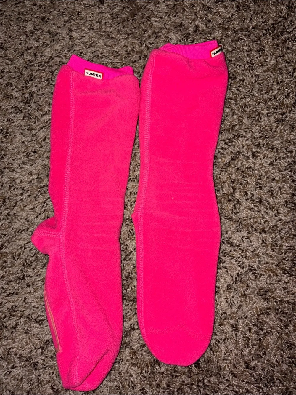 Hunter Ladies Neon Pink Casual Socks